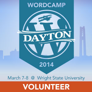 WordCamp Dayton 2014 Volunteer